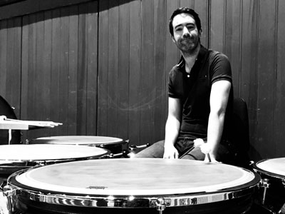 Matt Hardy, Percussion teacher