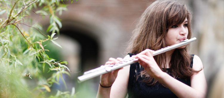 Pupil Plays Flute at Our Specialist Music School in Somerset