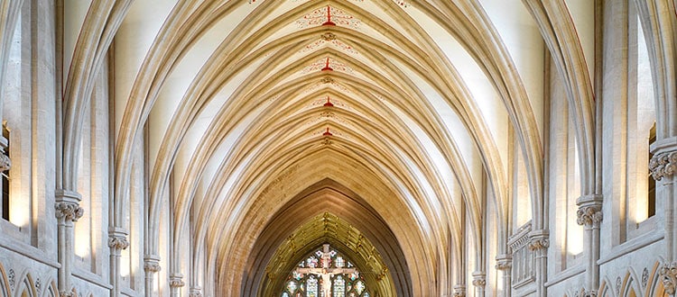 Wells Cathedral Ceiling