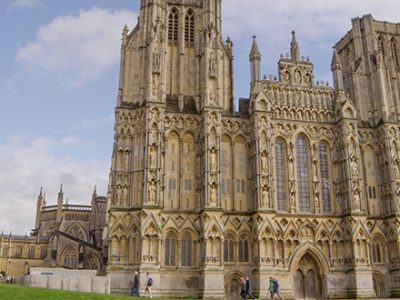 Front of Wells Cathedral