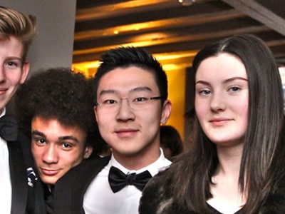 Students at the Tonks Memorial Dinner