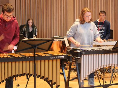 Percussion at Wells Music Summer School