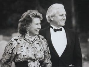 Alan Quilter and his wife