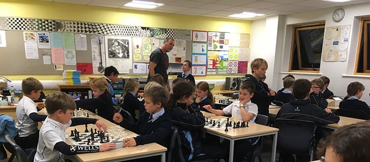Chess Club at Wells Private Junior School