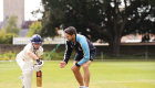 Learning Cricket at Wells Independent High School