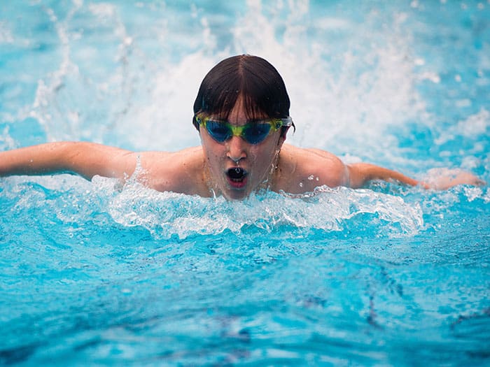 Swimming at Wells Private Secondary School