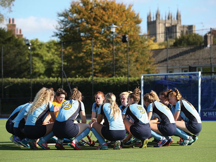 Football Matches at Wells Secondary Boarding School