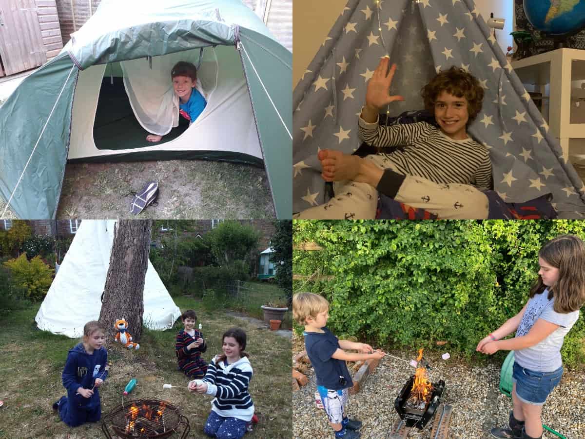 primary school camping trip