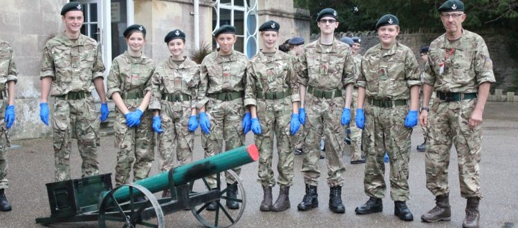 CCF at Wells Private Sixth Form College and Independent Senior School
