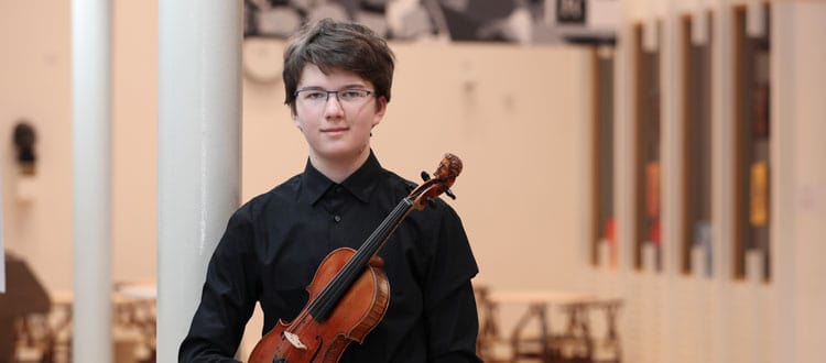 Dawid Selected for Menuhin Competition | Wells Cathedral School