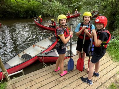 Year 7 trip to Mill on Brue Outdoor Activity Centre