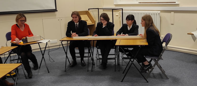 Challenge Quiz Team from our Independent School in Somerset