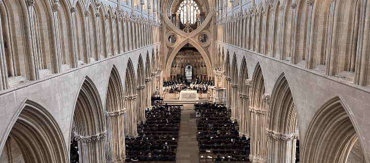 WCS Independent School Somerset Accession Day Cathedral Thanksgiving Platinum Jubilee Service