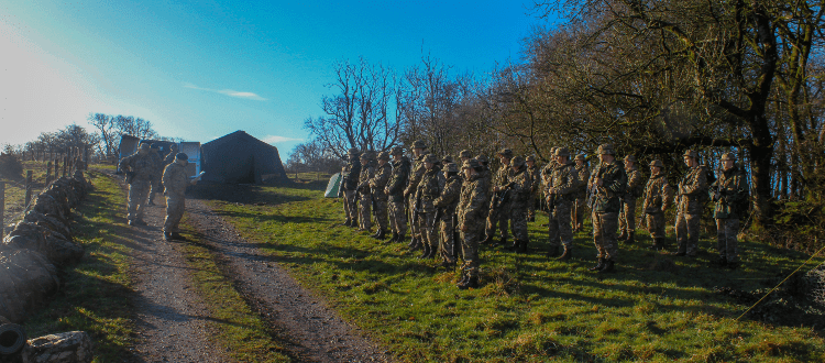 CCF Fieldcraft Weekend Mendip Hills March 2022 WCS Independent School Somerset