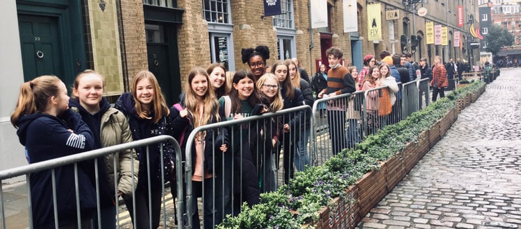 Wells Cathedral School, and Independent School in Somerset, took their creative arts cast to Matilda in London