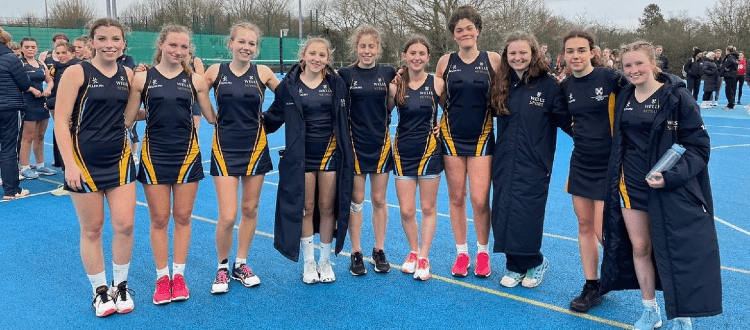 Netball 1st VII WCS County Cup Tournament Independent School Somerset