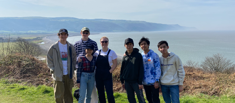 Porlock Bay Upper Sixth Geography Field Trip WCS Wells Cathedral Independent School Somerset