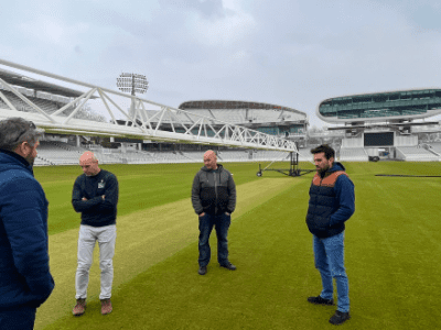 Estates Team At Lord's Ground Home of Cricket WCS Wells Cathedral Independent School Somerset
