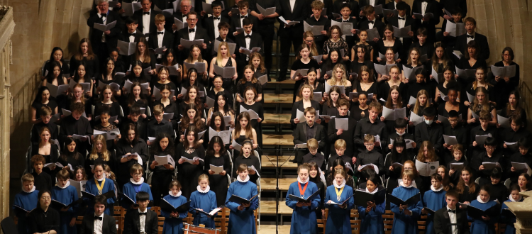 Jubilee Concert WCS Wells Cathedral Independent School Somerset
