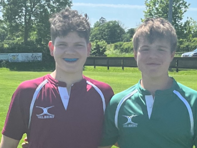 Harry and Harrison Represent Somerset Developing Player Pathway Wells Cathedral Independent School WCS