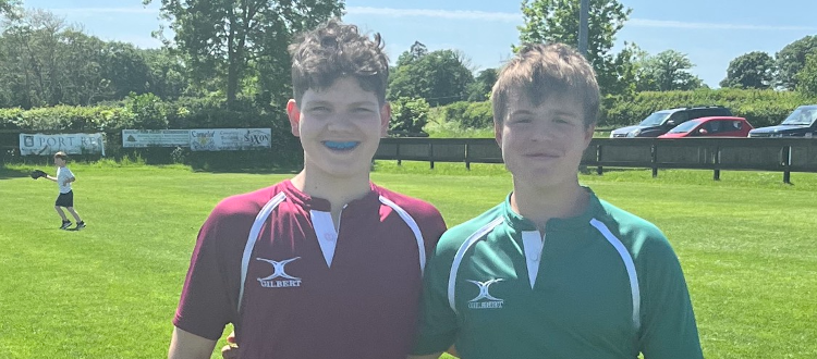 Harry and Harrison Represent Somerset Developing Player Pathway Wells Cathedral Independent School WCS