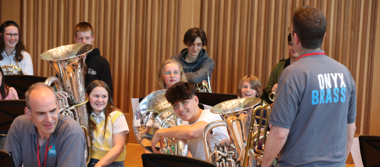 Onyx Brass Workshop Wells Cathedral Independent School Somerset WCS