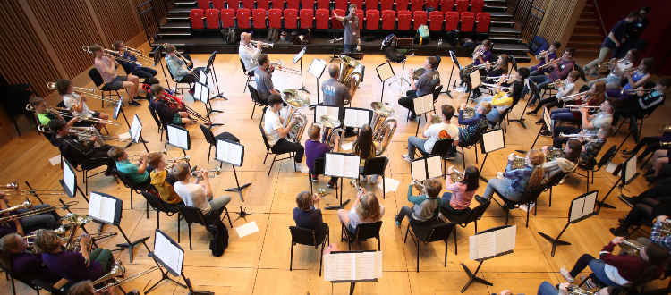 Onyx Brass Workshop Concert Wells Cathedral Independent School Somerset WCS