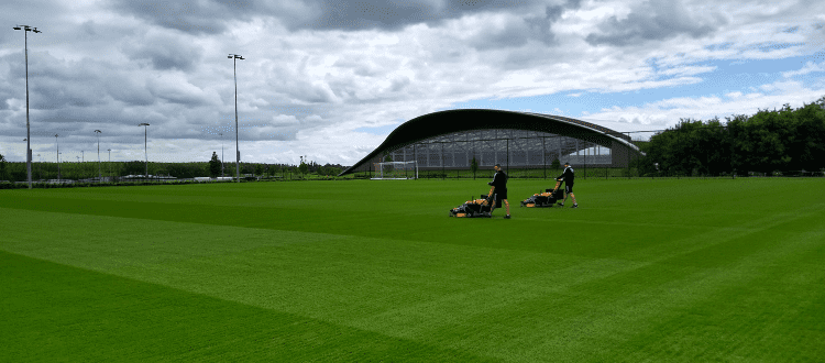 Turfcare Education Group Leicester City FC Turf Business Wells Cathedral Independent School Somerset WCS