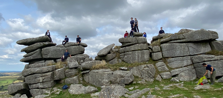 Lower Sixth Geography Field Trip to Dartmoor WCS Wells Cathedral Independent School Somerset