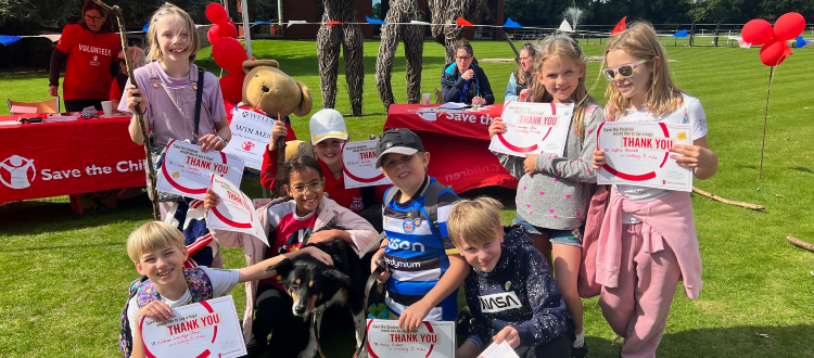 Save the Children charity walk 2022 WCS Wells Cathedral Independent School Somerset