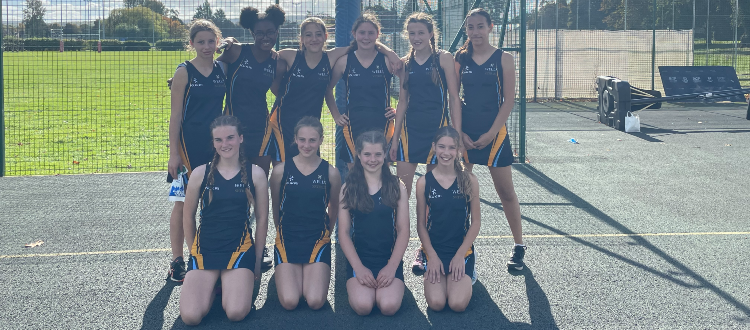 U14 County Netball Tournament WCS Wells Cathedral Independent School Somerset England