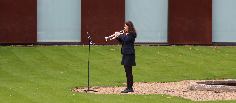 Wells Cathedral School WCS Independent School Somerset England Remembrance Armistice Day