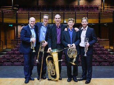Onyx Brass, visiting artists to our Specialist Music School