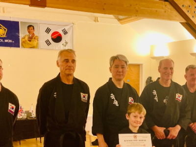Oliver Passes Kuk Sool Won Seminar WCS Wells Cathedral Independent School Somerset England
