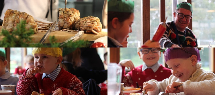 Christmas Festivities WCS Wells Cathedral Independent School Somerset England