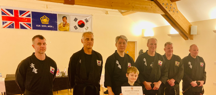 Oliver Passes Kuk Sool Won Seminar WCS Wells Cathedral Independent School Somerset England