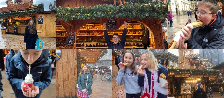 German Trip To Christmas Market WCS Wells Cathedral Independent School Somerset England