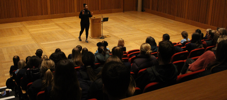 Netball with Eboni Usoro-Brown WCS Wells Cathedral Independent School Somerset England WCS