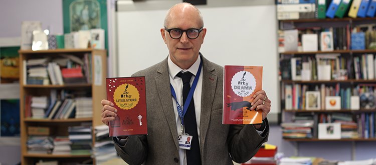 Mr Bowen co-writes two new books Wells Cathedral School Independent Prep Somerset England