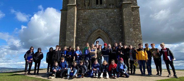 Year 7 Geography trip to Glastonbury Wells Cathedral School WCS Independent Prep Somerset England
