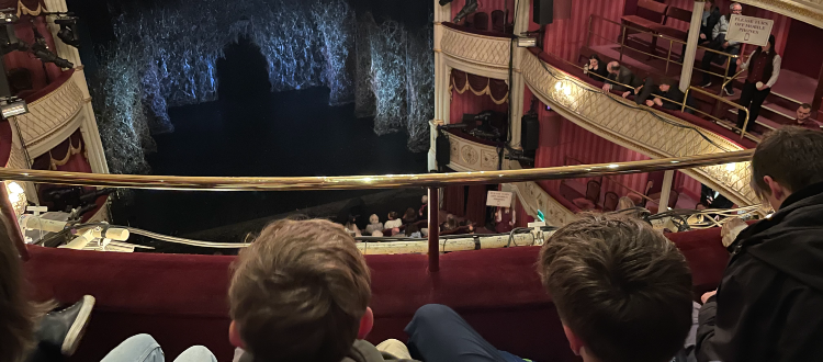 Drama trip to Theatre Royal Bath Wells Cathedral School WCS Independent Prep Somerset England