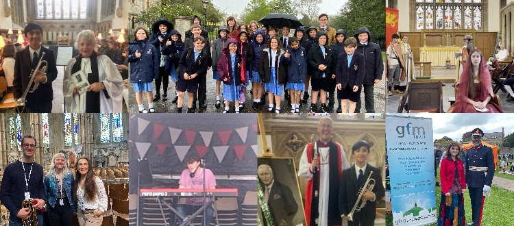 Coronation celebrations continue at Wells Cathedral School WCS an Independent Prep in Somerset England