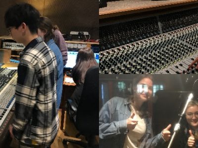 Music Technology trip to Rockfield Studios WCS Wells Cathedral School Independent Prep Somerset England