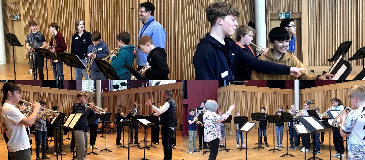 Trumpet, Cornet and Flugelhorn Day at Wells Cathedral School WCS an Independent Prep in Somerset England