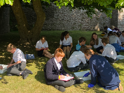 Exciting discoveries in Year 7's species interdependence topic WCS Wells Cathedral School Independent Prep Somerset England