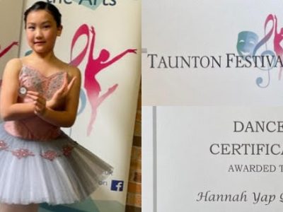 Hannah competes at Taunton Festival of the Arts WCS Wells Cathedral School Independent Prep Somerset England