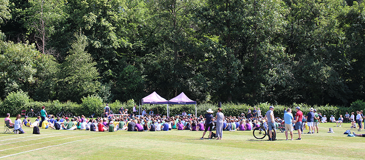 Wells Cathedral Independent School WCS Senior Sports Day Somerset England