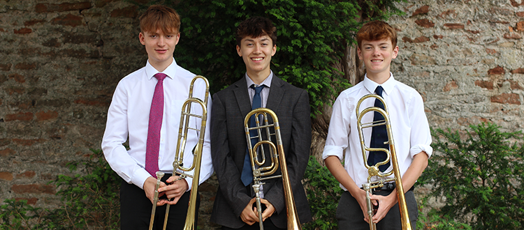 ARSM Trombone diplomas Wells Cathedral School WCS Independent Prep Somerset England