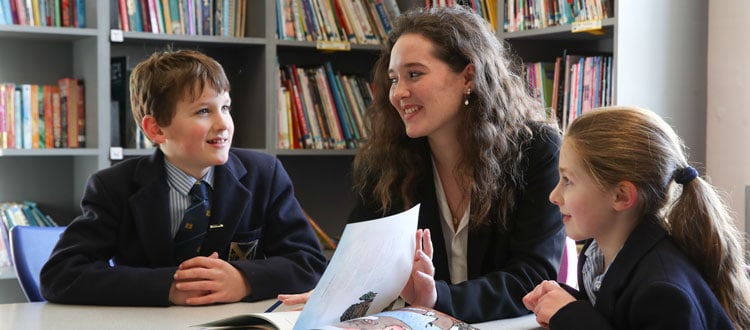 Sixth Former and Prep School pupils at our Independent School in Somerset