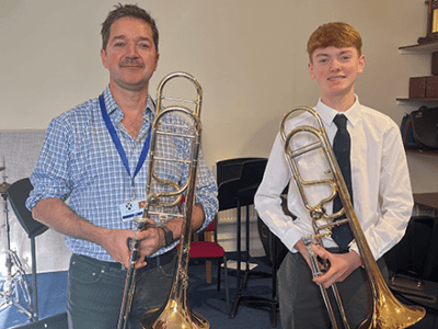 British Trombone Society Awards WCS Wells Cathedral School Independent Prep Somerset England